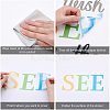 Rectangle PVC Wall Stickers DIY-WH0228-146-6