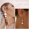 1573Pcs 5 Styles ABS Plastic Imitation Pearl Beads KY-PA0001-13A-5