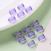 Transparent Acrylic Beads TACR-S154-27B-47-6