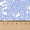 6/0 Opaque Baking Paint Glass Seed Beads SEED-M012-02A-08-4