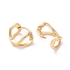 Rack Plating Brass Hoop Earrings EJEW-S241-24G-2