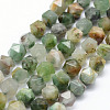 Natural Chrysoprase Beads Strands G-F523-34-10mm-1