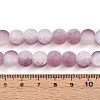 Crackle Glass Beads Strands GLAA-N009-10mm-05-4