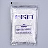FGB 11/0 Grade A Baking Paint Glass Seed Beads SEED-S030-0101-5