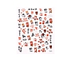 Chinese New Year Themed Nail Decals Stickers MRMJ-R086-T-361-1