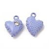 Spray Painted Alloy Pendants FIND-B016-01-2