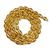 Transparent Glass Beads Strands EGLA-N013-T6mm-D08-2