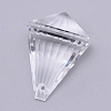 Transparent Glass Pendants GLAA-WH0022-26-2