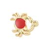 Alloy Enamel Pendants FIND-A058-08A-2