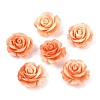 Synthetic Coral Dyed Carved Beads SHEL-Z003-03B-01-1