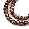 Baking Paint Glass Beads Strands DGLA-N010-4mm-08-3