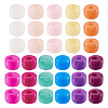 55Pcs 11 Colors Natural White Jade Dyed Beads G-TA0002-74-2