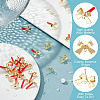 24Pcs Alloy Stud Earring Findings EJEW-HY0001-06-5