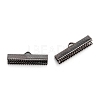 Iron Ribbon Crimp Ends LS-X-E182Y-B-2