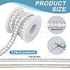 Ceramic & Glitter Resin Hotfix Rhinestone(Hot Melt Adhesive On The Back) DIY-WH0308-621A-2