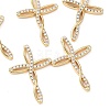 SHEGRACE Brass Clear Cubic Zirconia Pendants XGRQ3K113-566G-1
