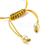 Handmade Lampwork Heart Bracelets BJEW-Q338-01J-3