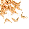 Brass Bead Tips X-KK-T032-153G-2