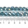 Transparent Glass Beads EGLA-A035-T8mm-B12-4