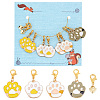 Alloy Pendant Stitch Markers HJEW-AB00597-1