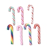 Christmas Candy Cane Handmade Polymer Clay Beads CLAY-P005-04-1