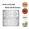 Stainless Steel Cutting Dies Stencils DIY-WH0238-018-6