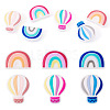 6Pcs 6 Styles Silicone Knitting Needle Cap Protector SIL-TA0002-40-2
