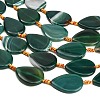 Natural Banded Agate/Striped Agate Beads Strands GG-CBAE0EB-01A-01-4