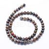 Natural Pietersite Beads Strands G-P336-01-6mm-2