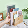 5-Slot Bamboo Slotted Display Stands ODIS-WH0038-300-4