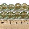 Handmade Gold Sand Lampwork Beads Strands LAMP-L079-06A-4