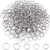 Unicraftale 500pcs 5 Style 304 Stainless Steel Split Rings STAS-UN0026-11-1