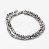 Natural Dalmatian Jasper Bead Strands G-G735-68F-4mm-2