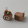 Opaque Resin Pendants RESI-CJC0028-05P-02-2