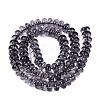 Crackle Transparent Glass Beads Strands GLAA-N074-02A-15-2