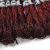 10 Skeins 12-Ply Metallic Polyester Embroidery Floss OCOR-Q057-A18-2