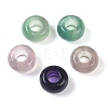 Natural Fluorite European Beads G-G740-14x8mm-41-1