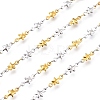 304 Stainless Steel Star Link Chains CHS-M003-04GP-2