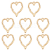 8Pcs Brass Pendants KK-NB0004-24-1