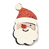 Christmas Theme PU Leather Brooch LS-JEWB-C004-01A-1