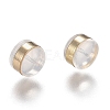 Brass Rings Silicone Ear Nuts SIL-N003-03LG-3