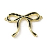 Brass Enamel Connector Charms KK-D098-01G-05-1