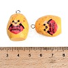 Opaque Resin with Alloy Pendants RE-CBA08CD-07C-3