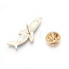 Alloy Airliner Brooches JEWB-G006-06LG-3