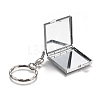 Iron Folding Mirror Keychain KEYC-H110-02P-3