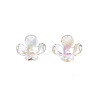 Transparent Acrylic Bead Caps LS-X-TACR-Q273-03-2