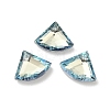 Electroplated Glass Pendants EGLA-M029-03-04-1