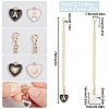 2 Sets Alloy Enamel Cup Pendant Decorations HJEW-SC0001-56A-2