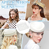 Polyester Mesh Ribbons for Bridal Headwear AJEW-WH0518-73A-6
