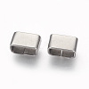 201 Stainless Steel Slide Charms X-STAS-G187-30P-1